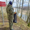 Pogranicznicy sprzątają Łynę!