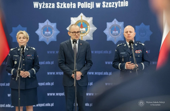 {To wzrost rangi Wyższej Szkoły Policji w Szczytnie.}