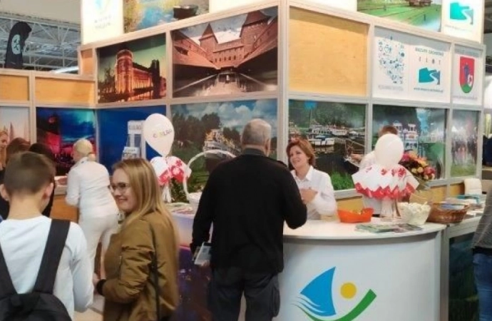 {Województwo warmińsko-mazurskie promowało się na targach World Travel Show.}